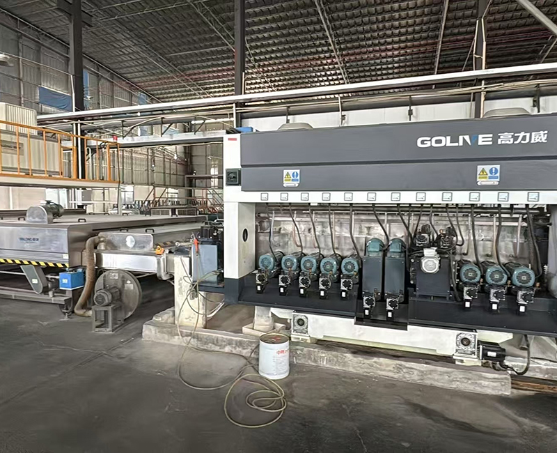 Double edge grinding machine