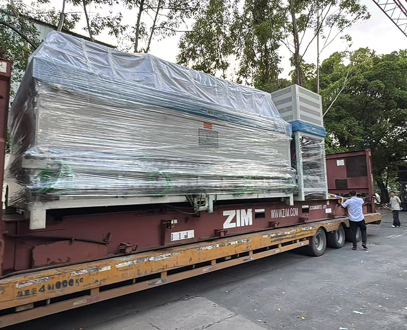 The 1020 type bending steel furnace of North Glass is exported to India